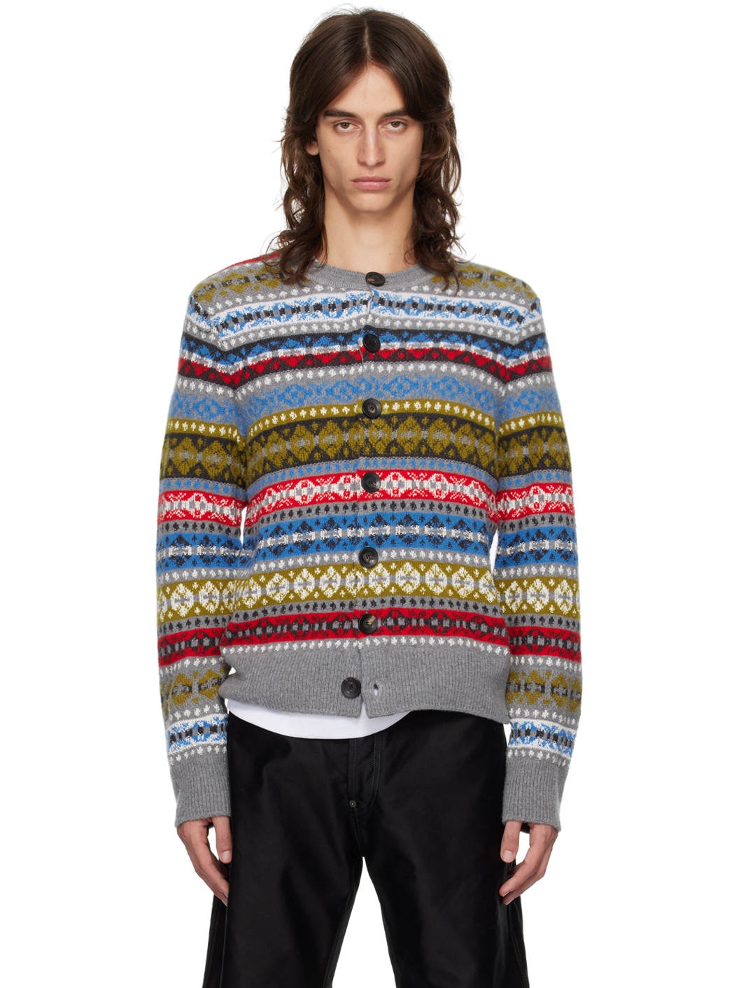 Multicolor Astral Cardigan - 1