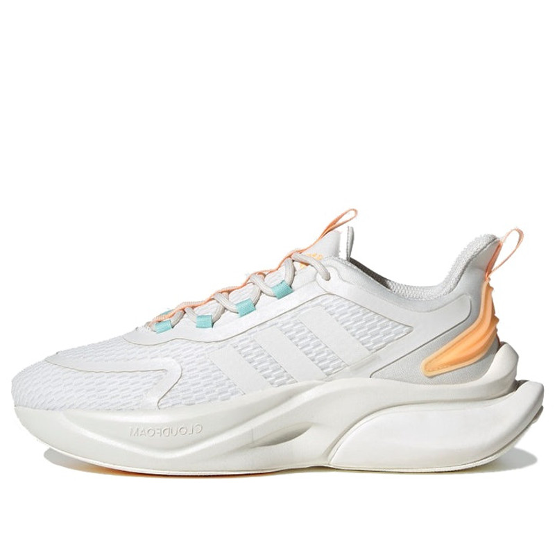 (WMNS) adidas Alphabounce 'White Yellow' IF6033 - 1