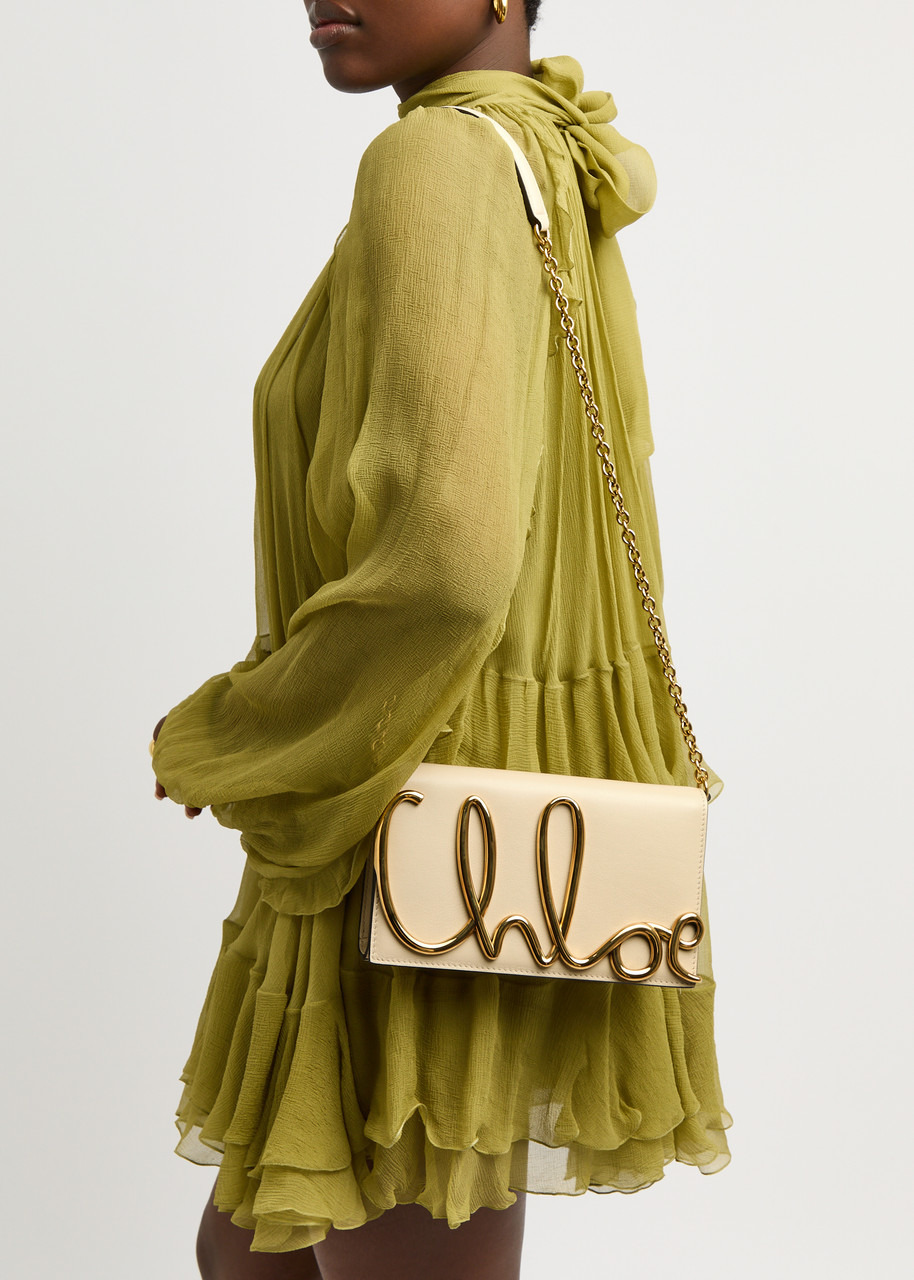 Chloe The Iconic Logo Leather Cross-body bag - 5