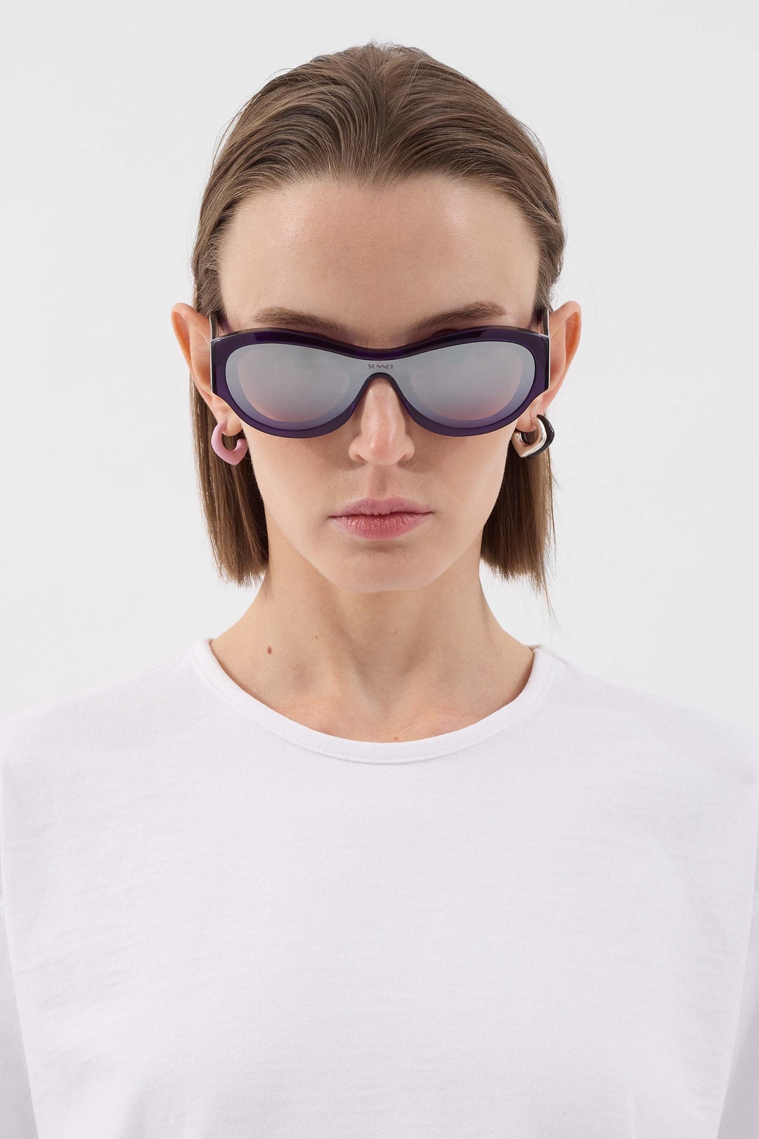 PROTOTIPO 5 SUNGLASSES / transparent dark purple - 3