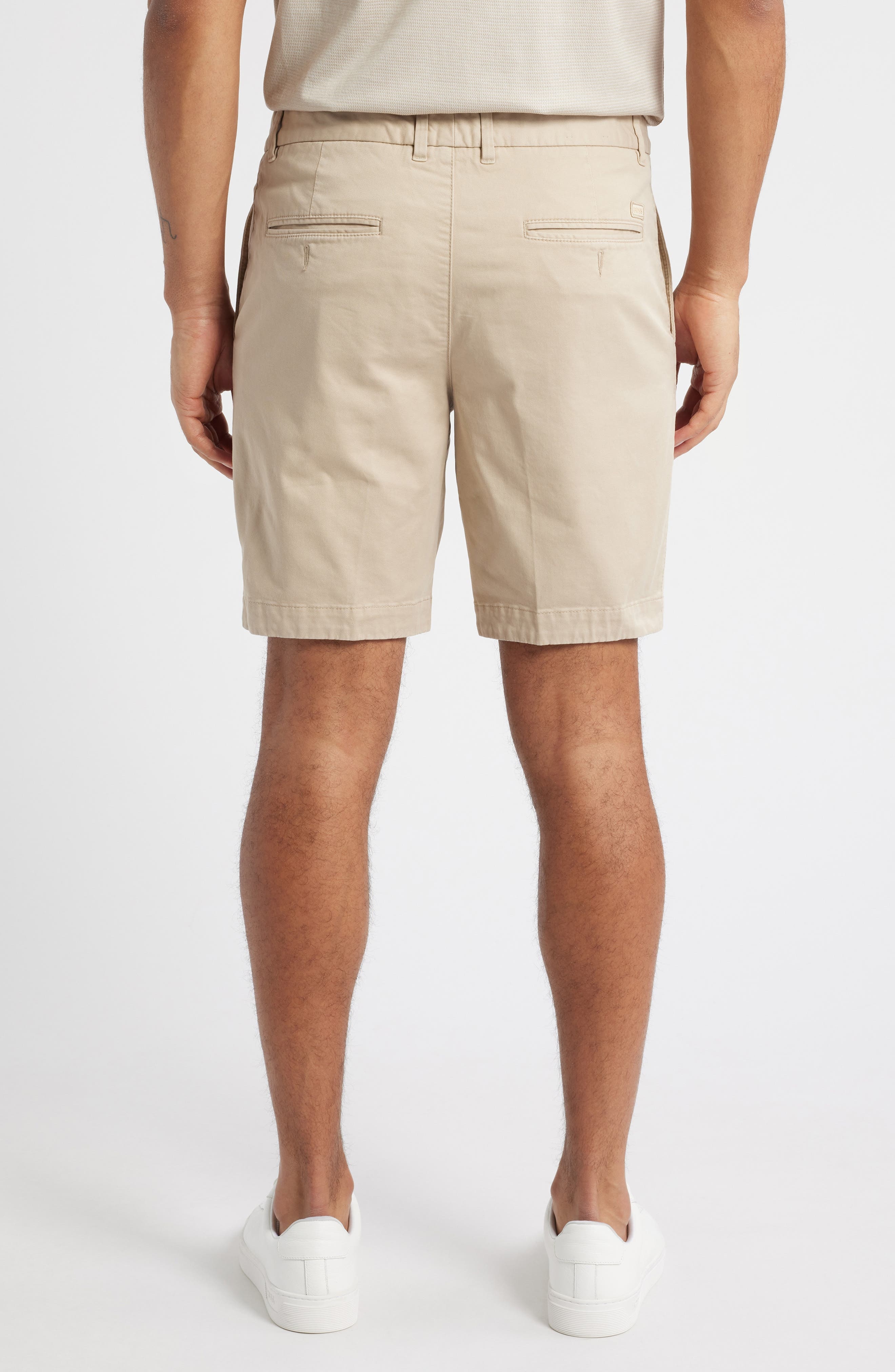 BOSS Slice Shorts in Light Beige at Nordstrom - 2