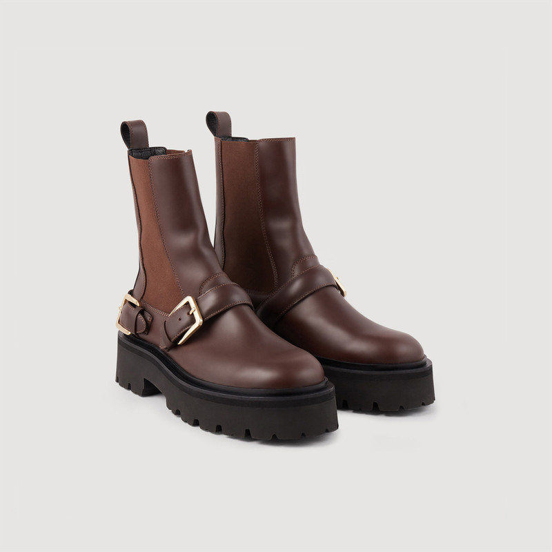 LEATHER ANKLE BOOTS 3