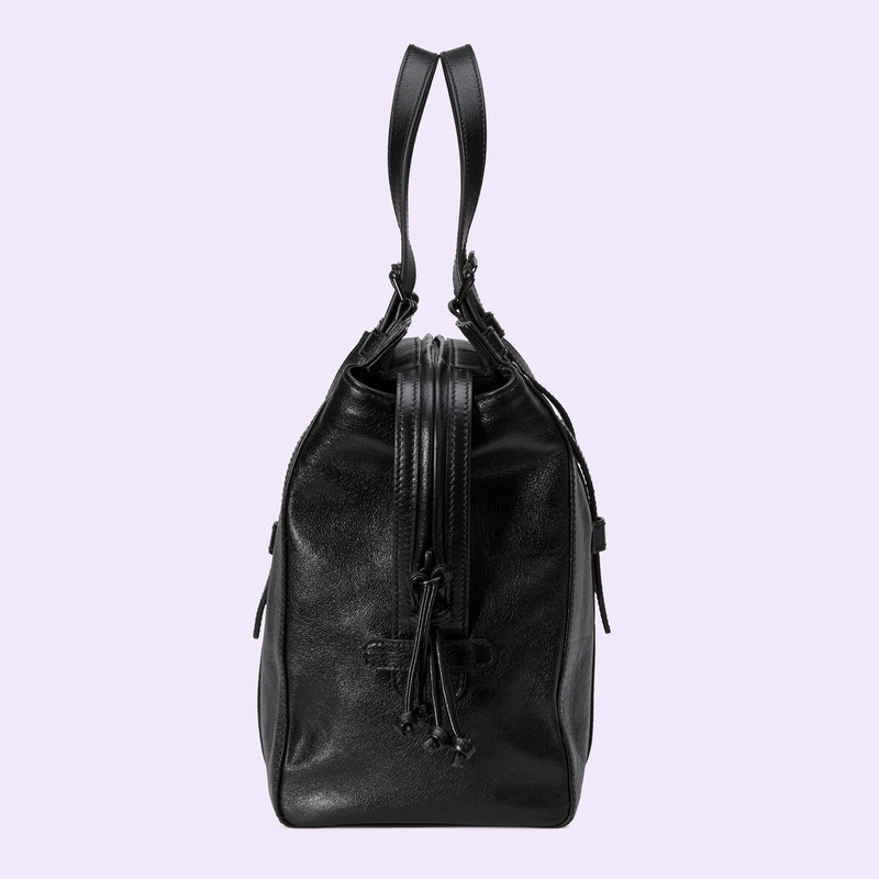 Medium tote bag with tonal Double G 6