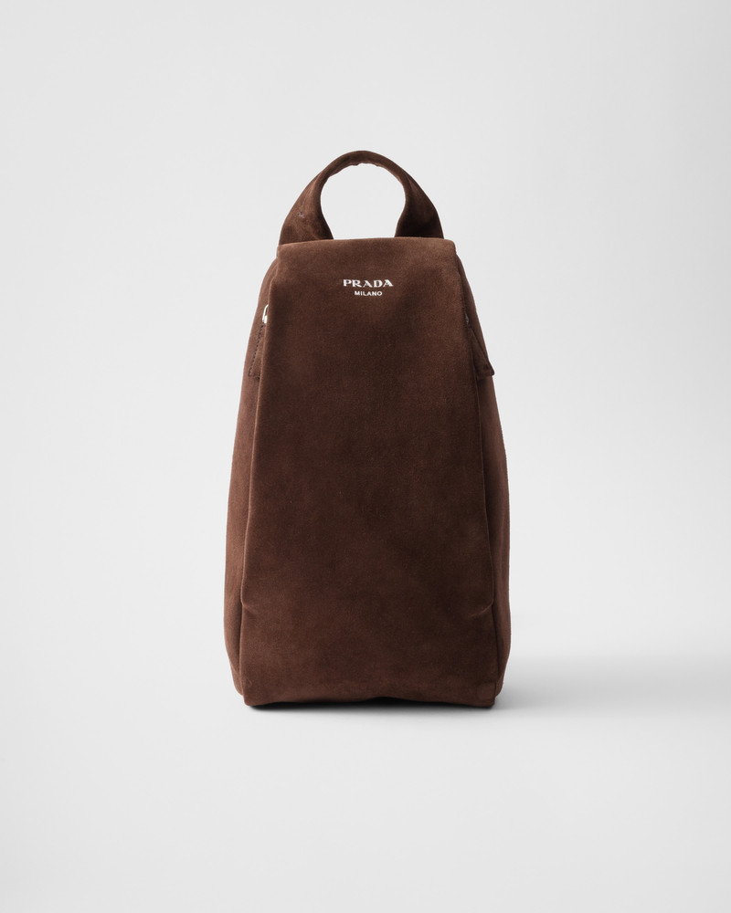 Suede backpack 1