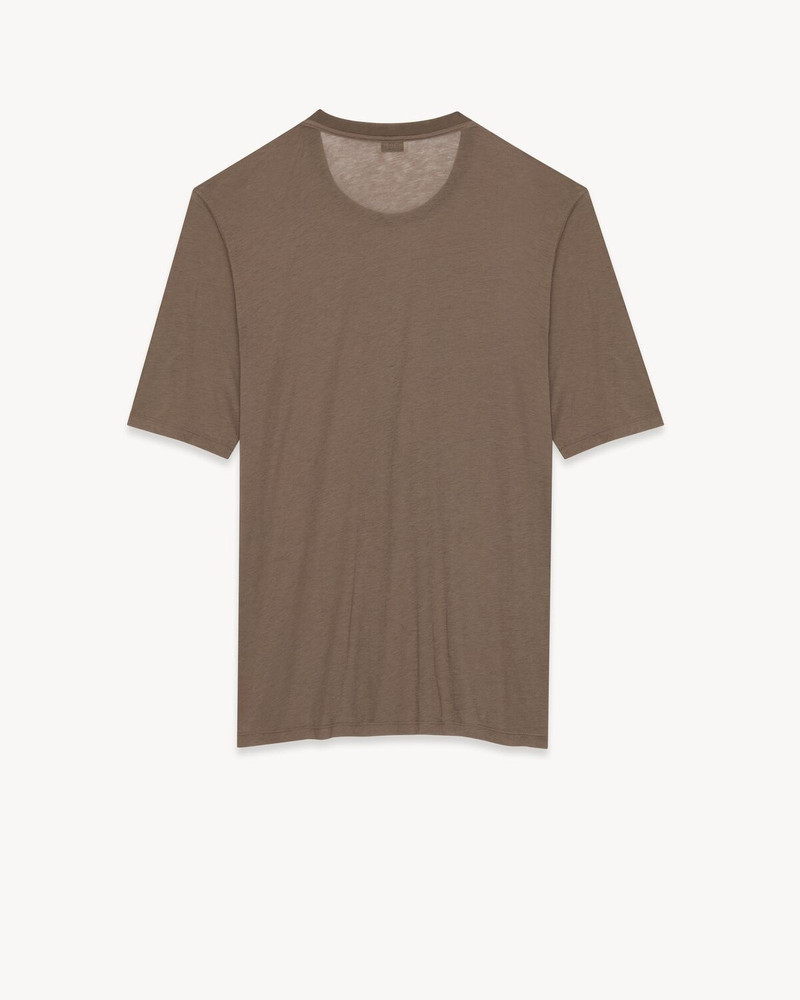 SAINT LAURENT LOOSE FIT T-SHIRT IN JERSEY outlook