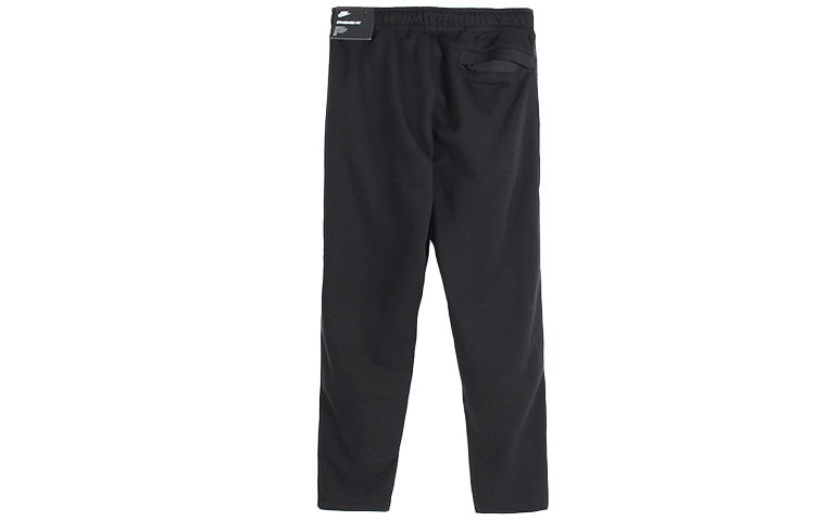 Nike Straight Casual Drawstring Sports Long Pants Black AJ2330-010 - 2