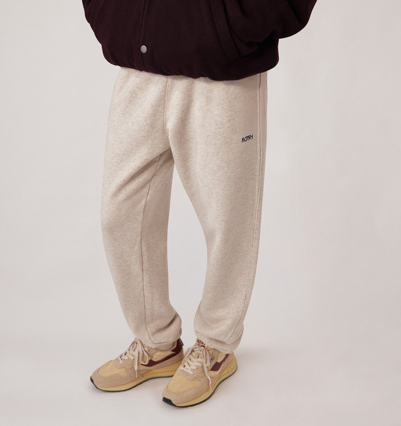 AUTRY REELWIND LOW SNEAKERS IN NYLON SUEDE AND LEATHER COLOR ECRU AND RUBY WINE outlook