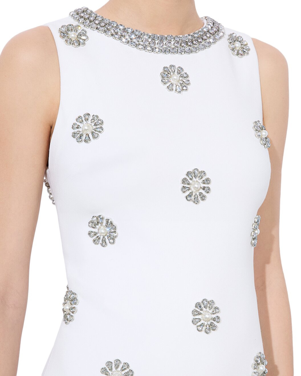 alice + olivia Clyde Embellished Fitted Aline Shift Dress - 3