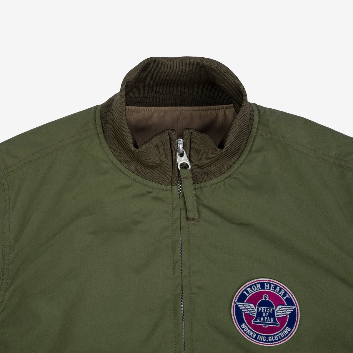 IHJ-130-OLV Reversible Tanker Jacket - Olive - 7