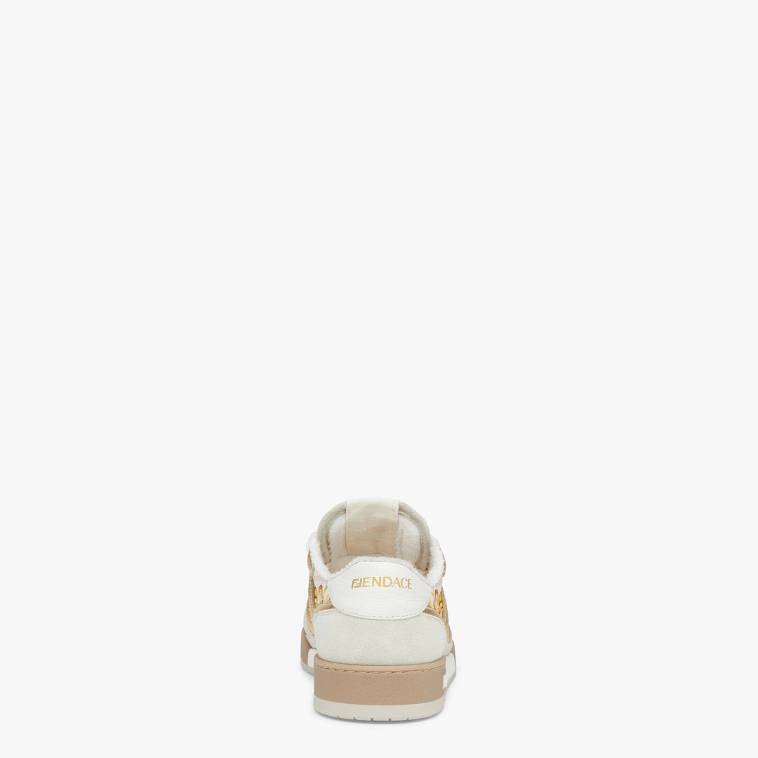 Fendace Beige suede  low-tops - 3