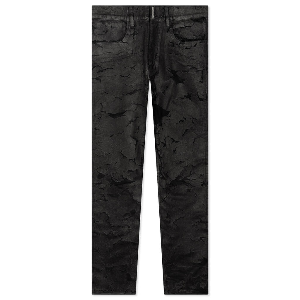 GIVENCHY SLIM FIT 5 POCKET TROUSERS - BLACK - 1