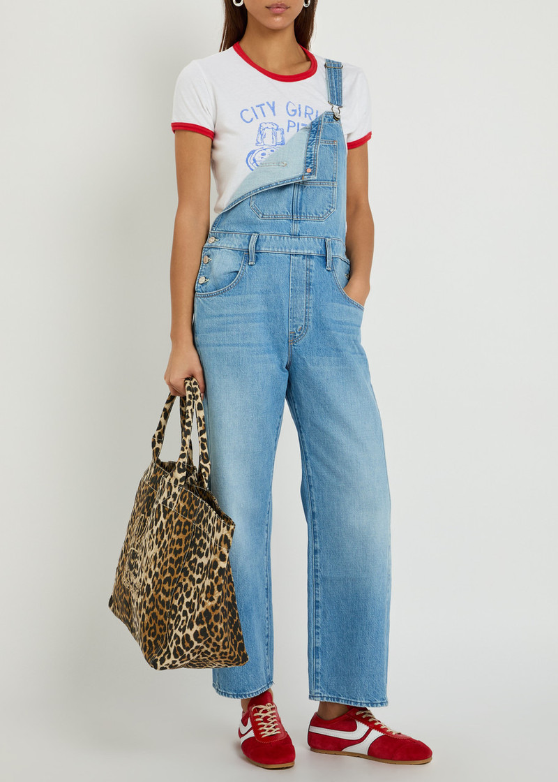 Mother The Half-pipe Denim Overalls 4