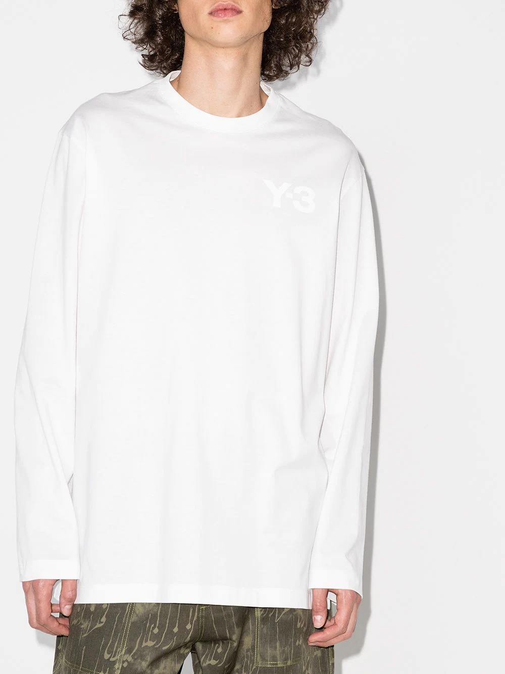 tonal-logo long-sleeve T-shirt - 2