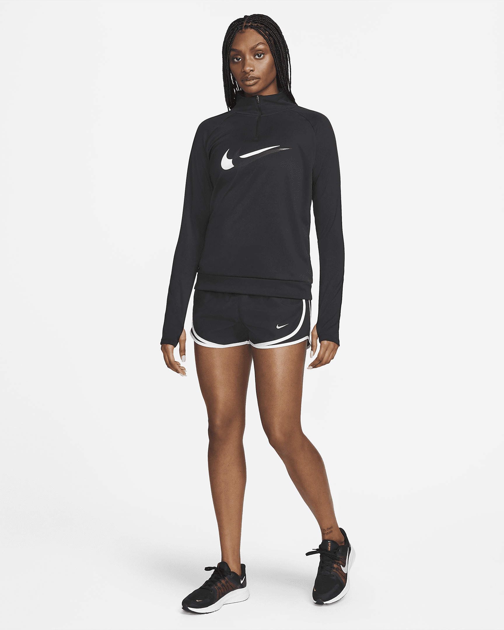 Nike Tempo Women's Brief-Lined Running Shorts - 6