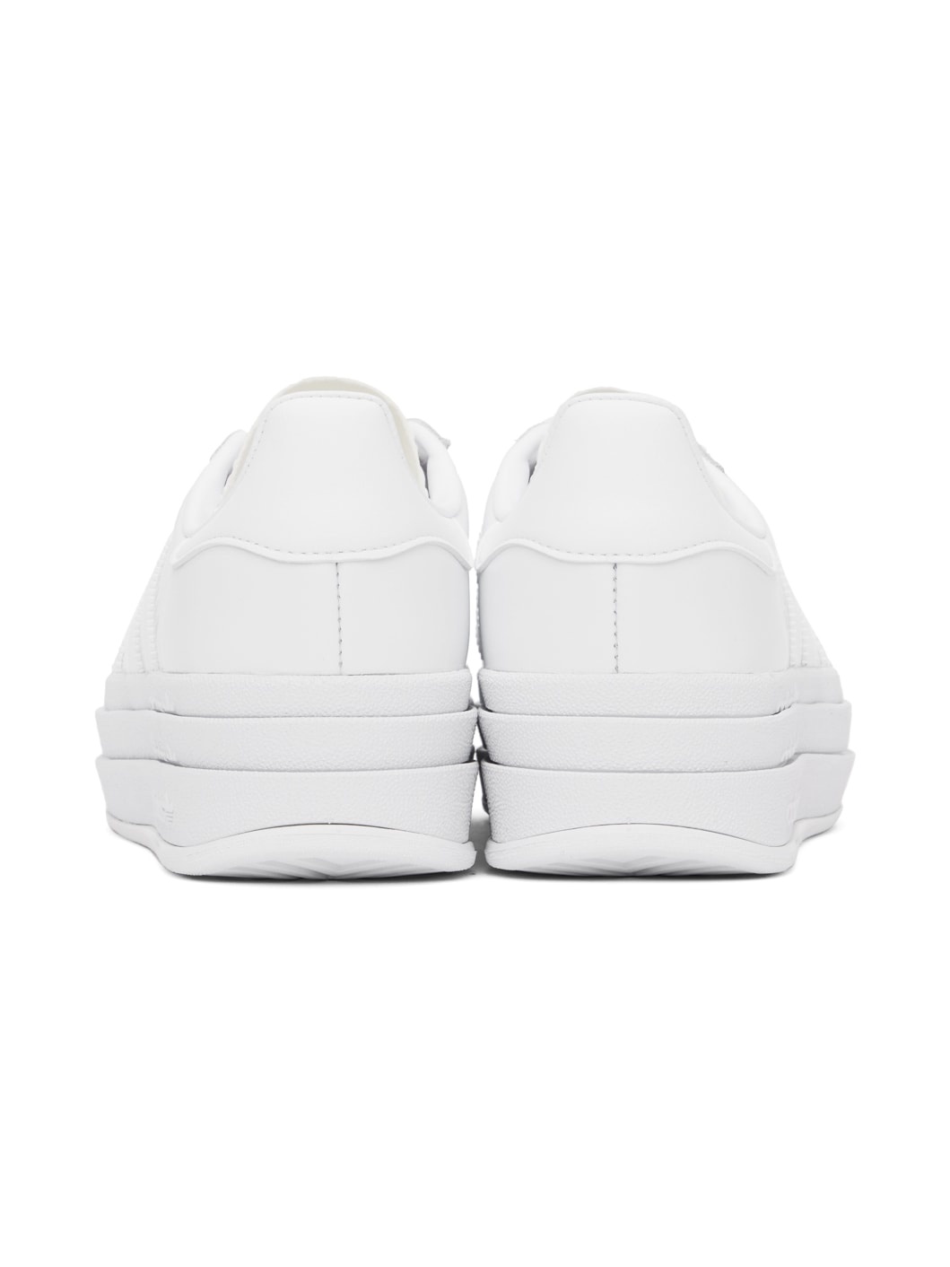White Gazelle Bold Sneakers - 2
