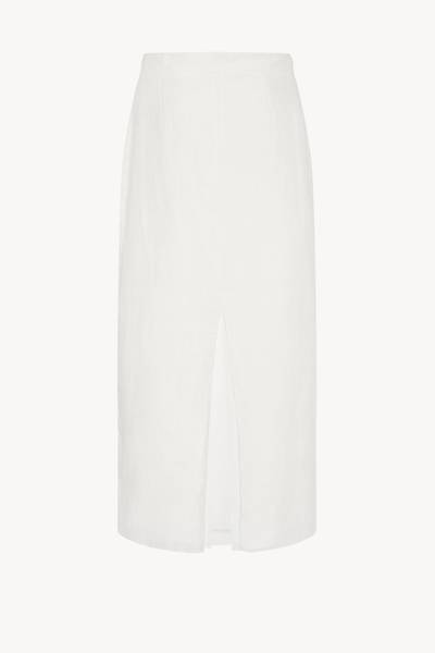 The Row Berth Skirt in Linen outlook