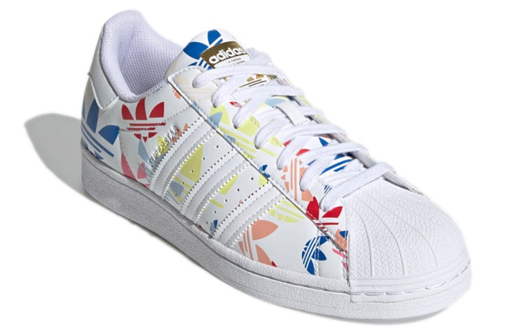 adidas Superstar 'Allover Trefoil - White Multi' H00183 - 3