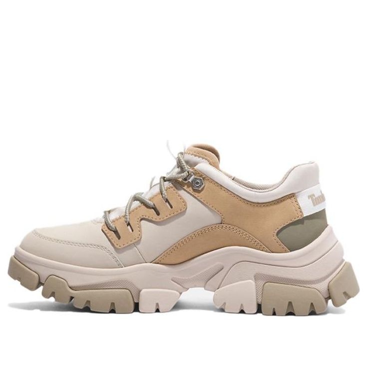 (WMNS) Timberland Adley Way Low Lace Up Sneakers 'Beige Nubuck' A5ZY8 - 1