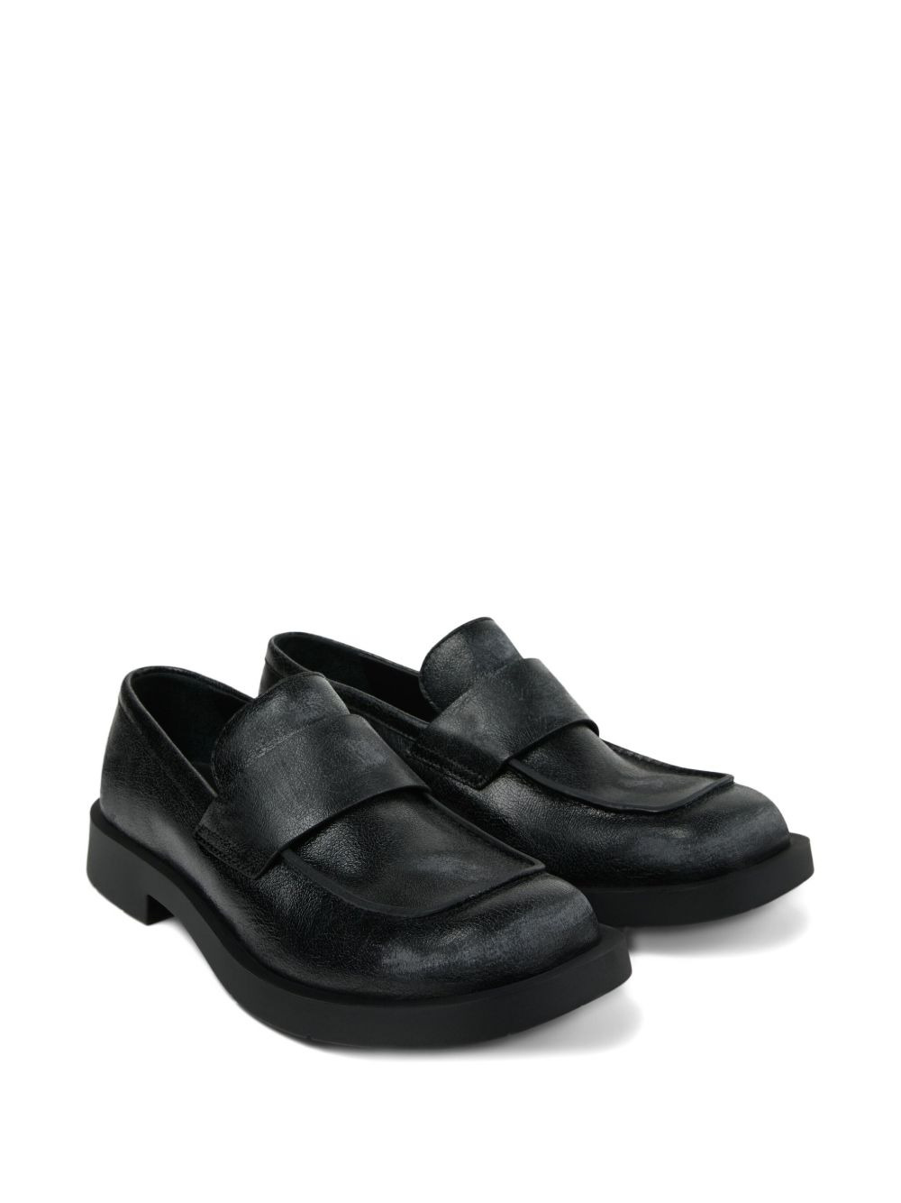 1978 penny-strap leather loafers - 2