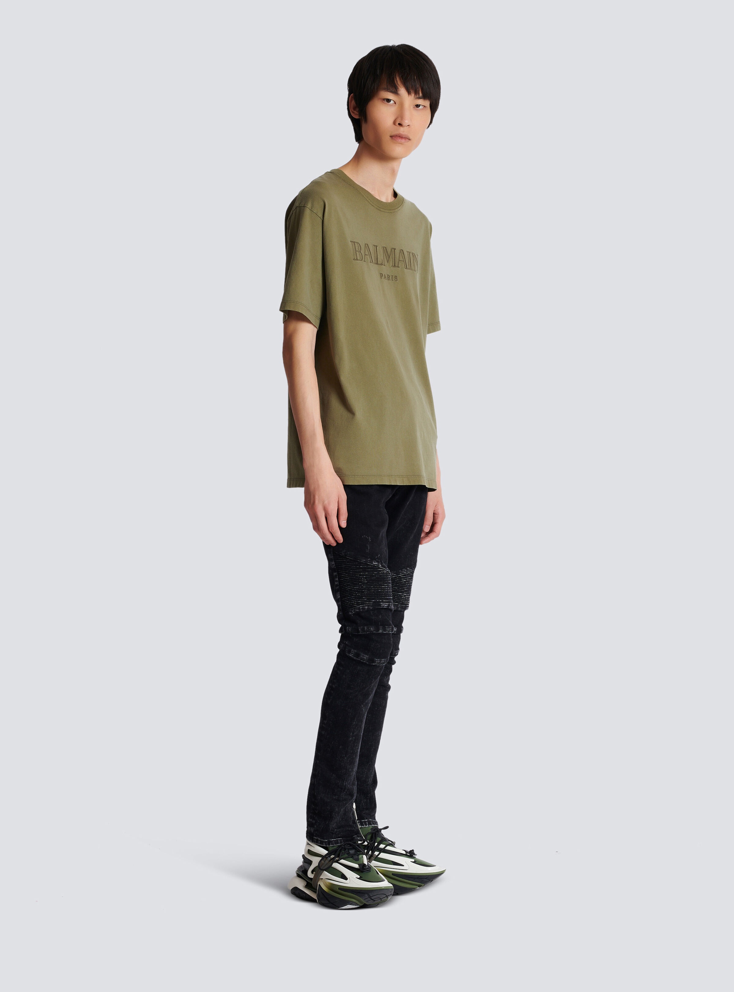 Vintage Balmain embroidered T-shirt - 3
