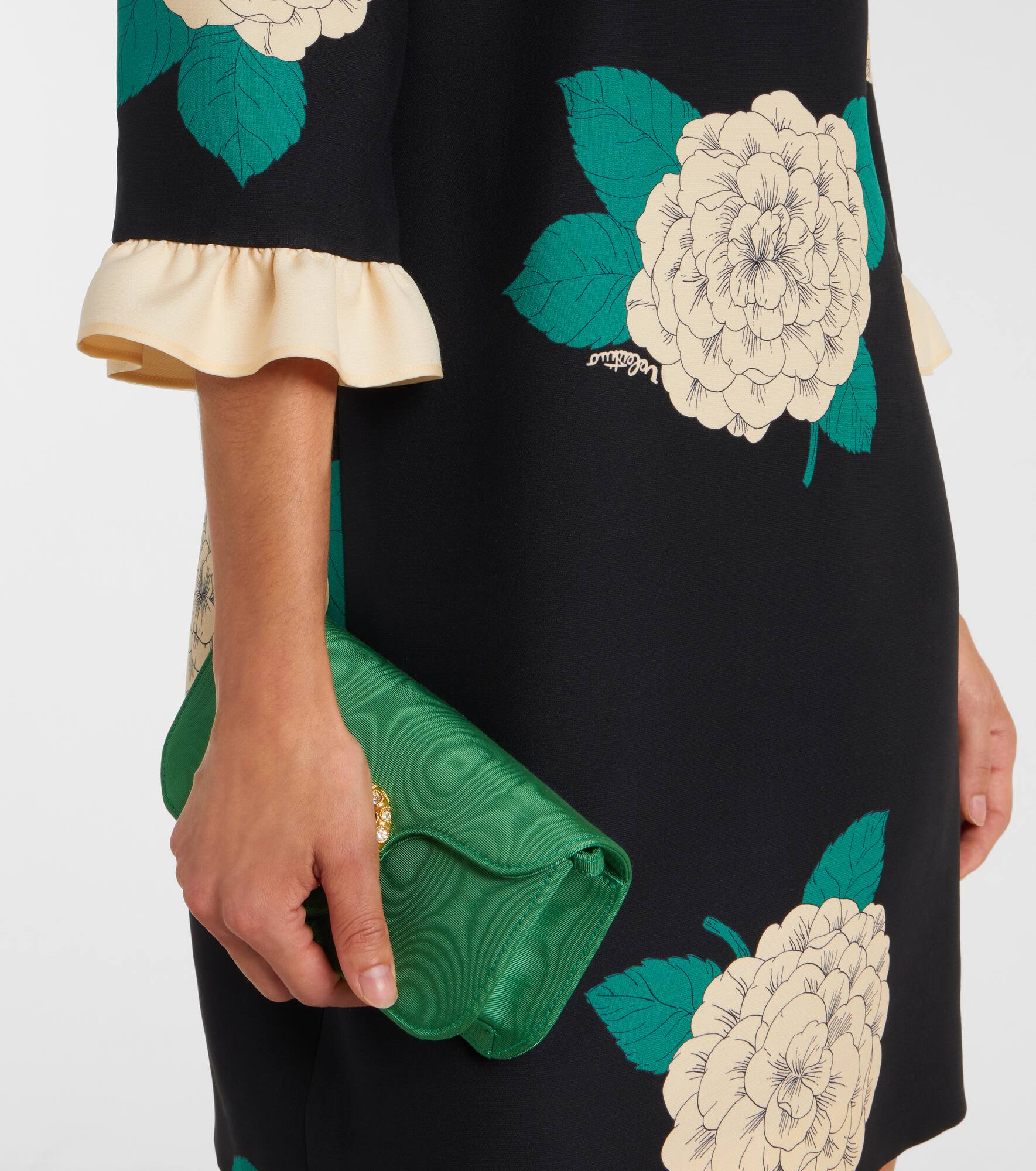 Crepe Couture floral minidress - 5