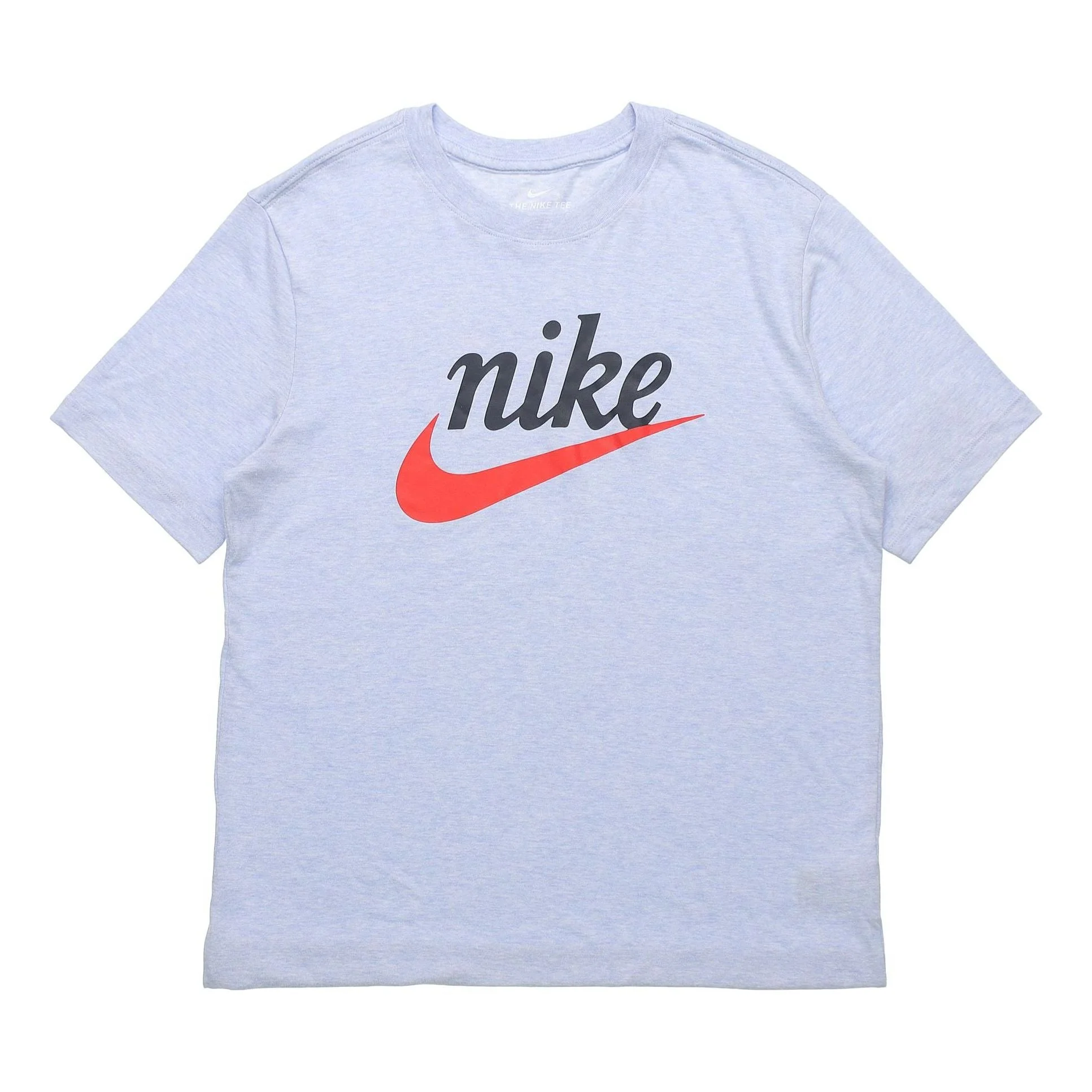 Men's Nike Sportswear Heritage Alphabet Logo Printing Short Sleeve Blue T-Shirt CK2382-407 - 1