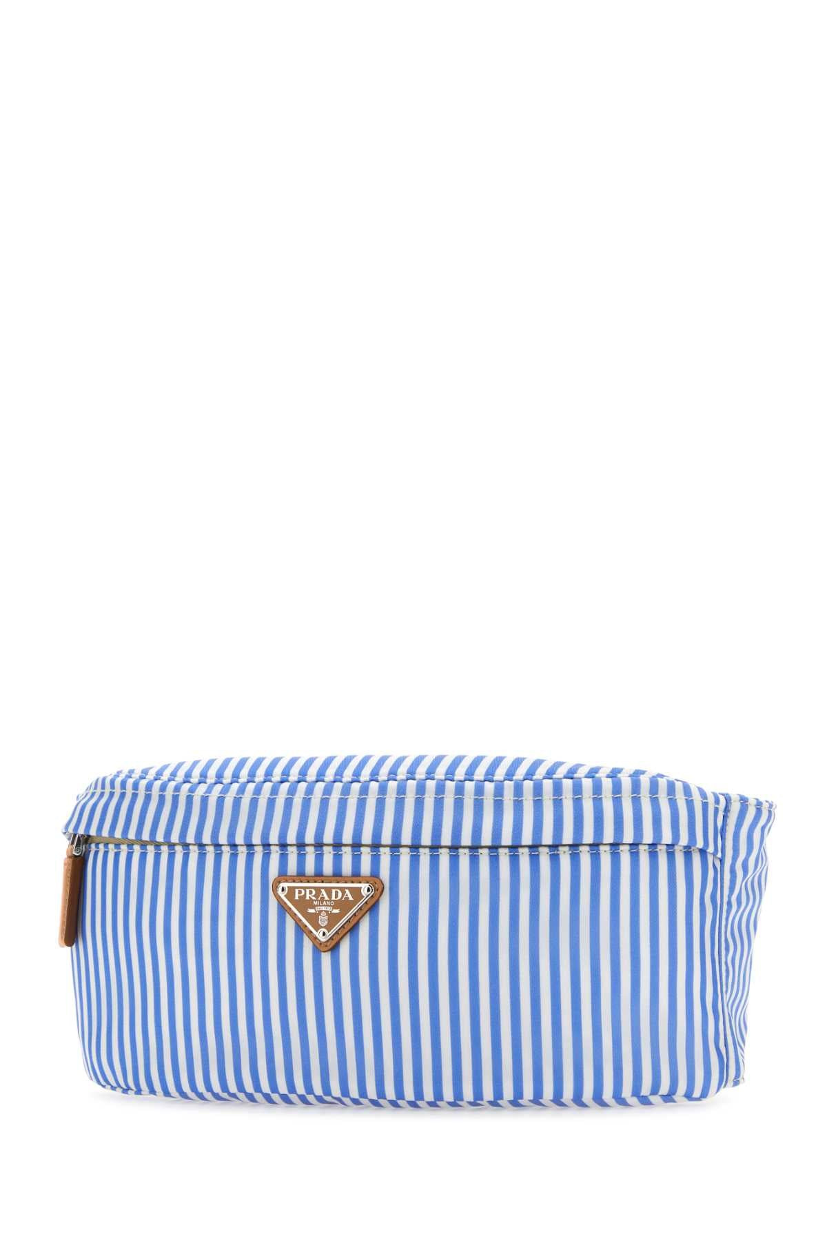 Prada Men Printed Re-Nylon Belt Bag - 2
