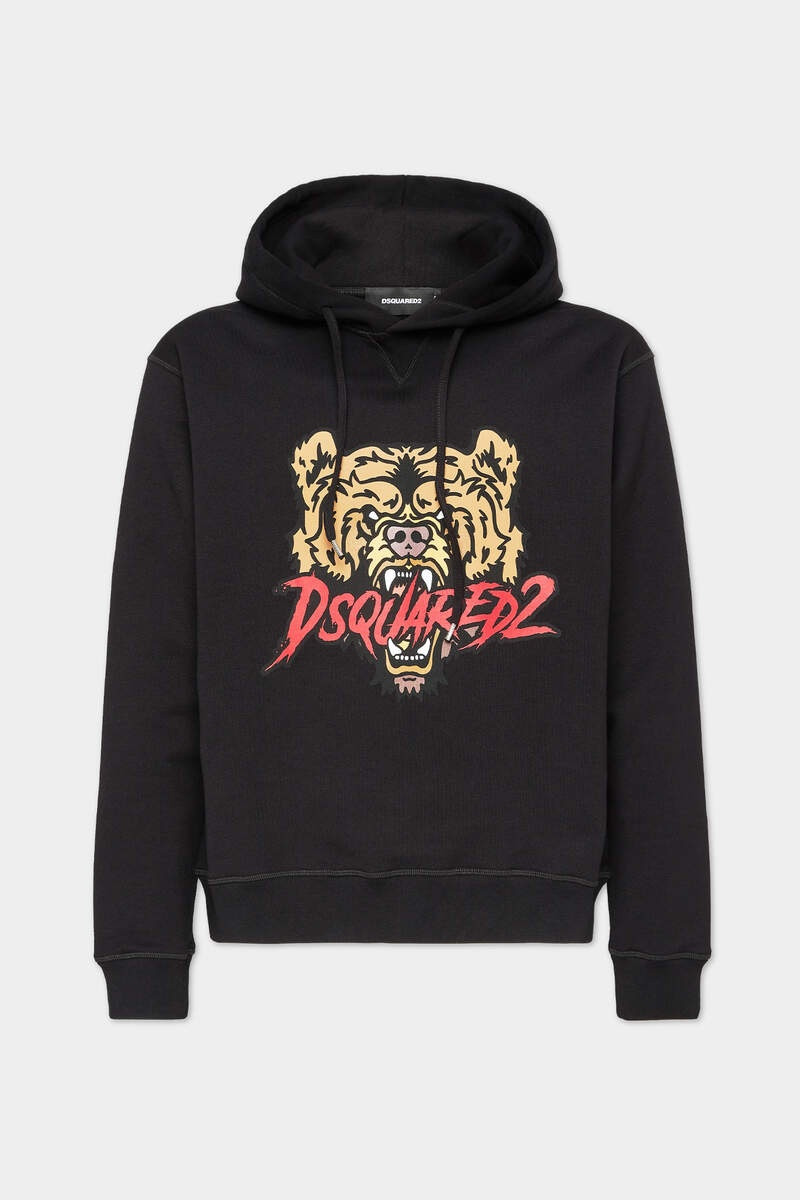 BEAR LOGO COOL FIT HOODIE SWEATSHIRT - 1