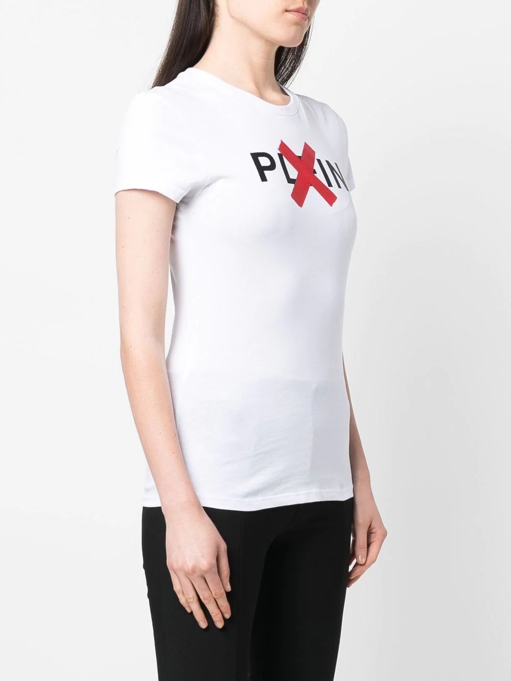 logo-print cotton T-shirt - 3