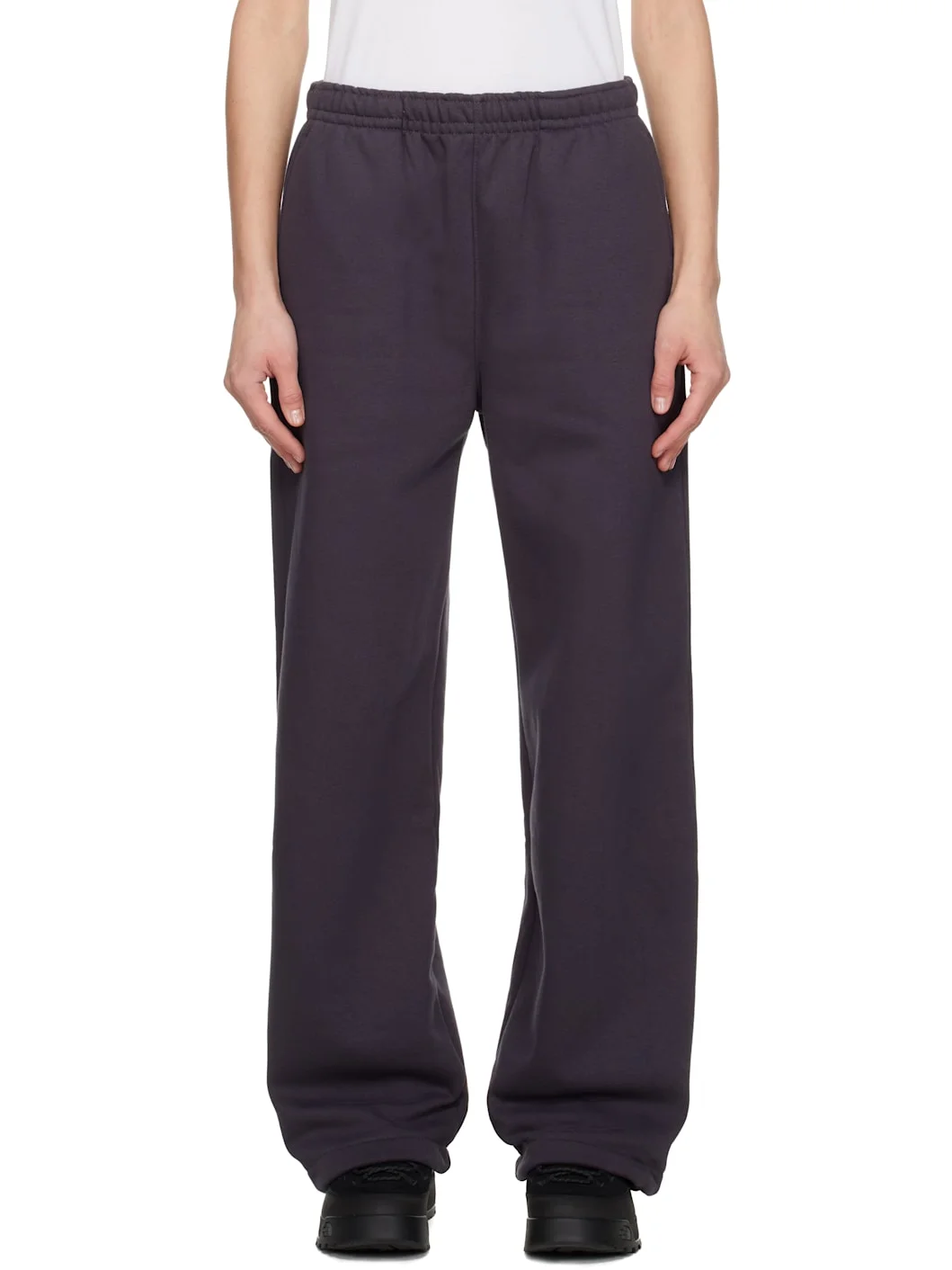 Gray TNF Red Box Sweatpants - 1