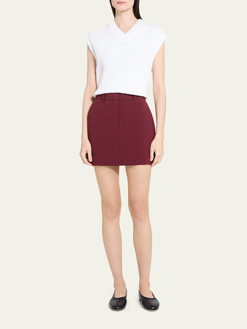 Theory Mini Trouser Skirt outlook