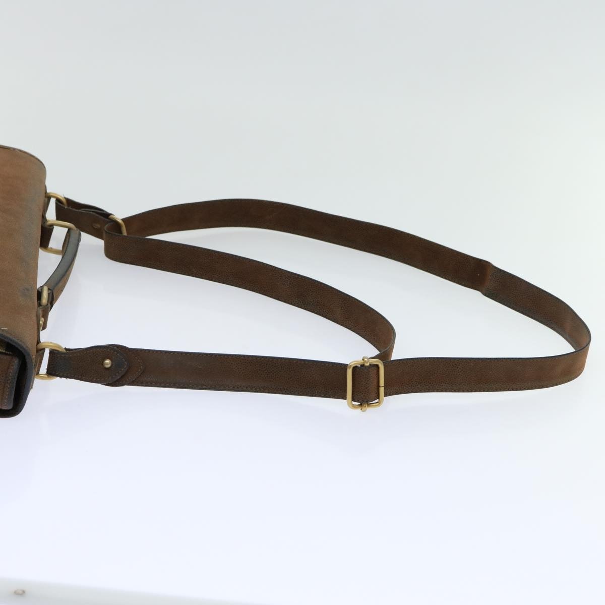 Burberry Nova Check Business Bag Pvc Leather Beige - 8