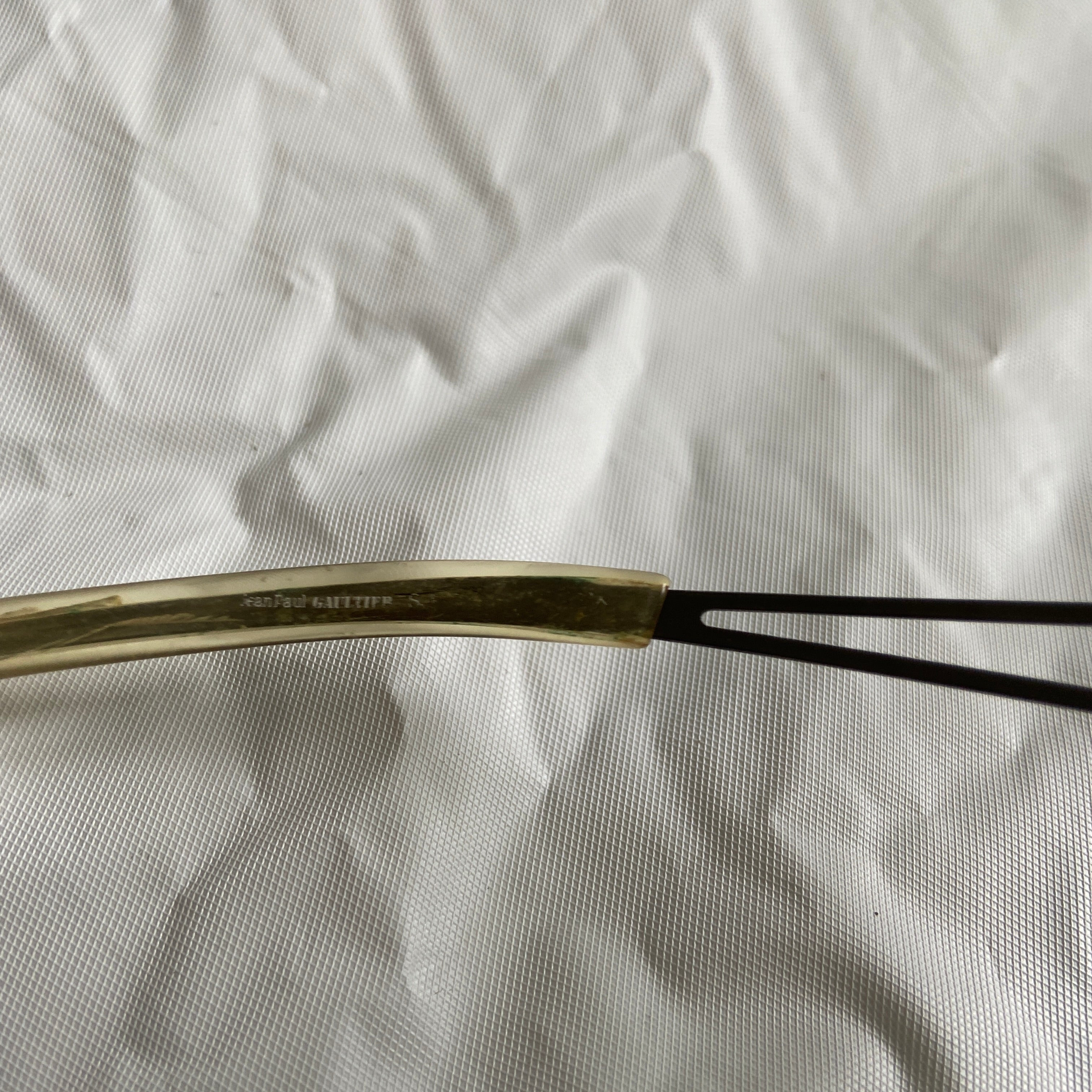 Jean paul Gaultier 90s shield sunglasses - 9