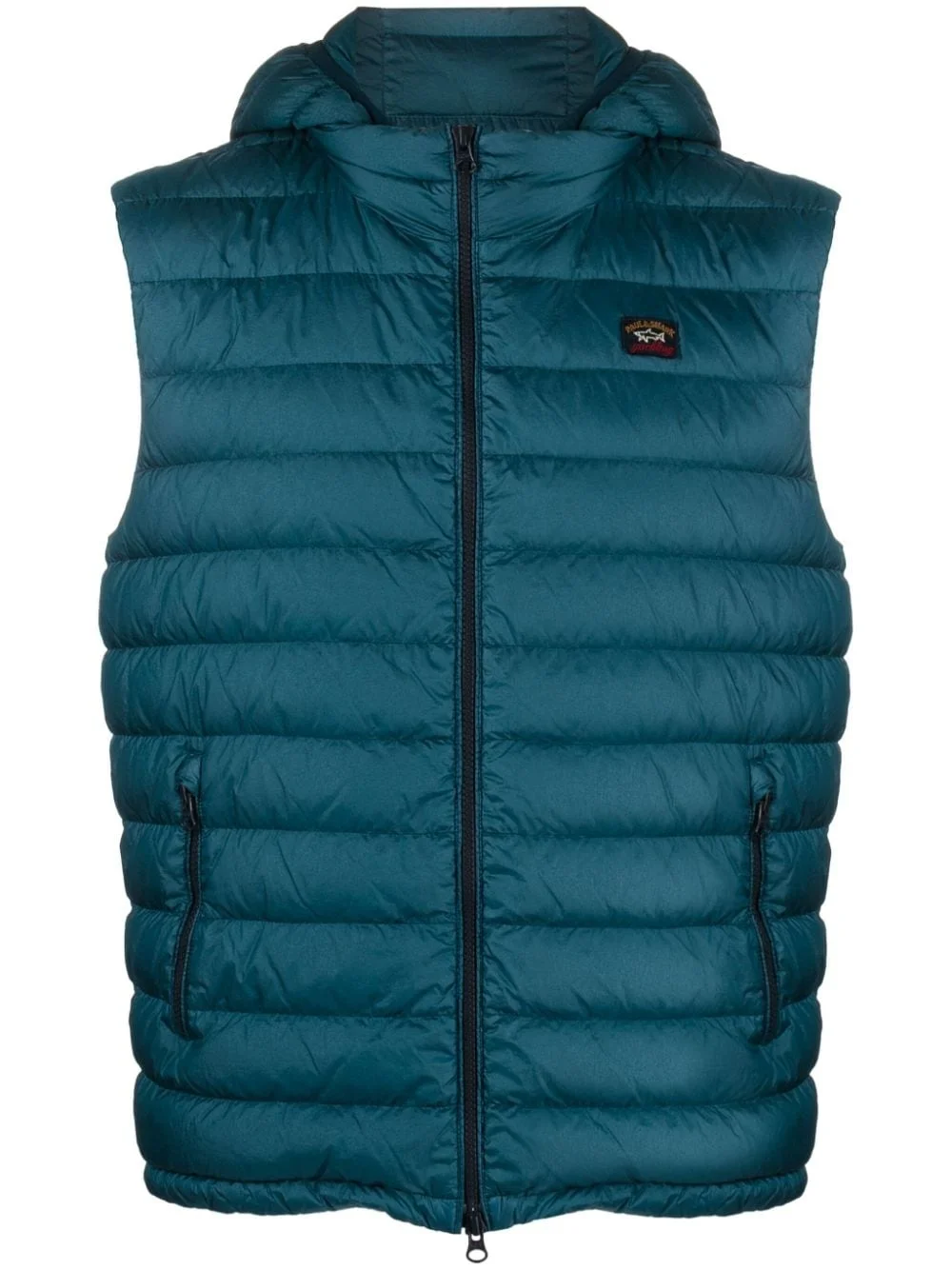 Save The Sea detachable-hood padded gilet - 1
