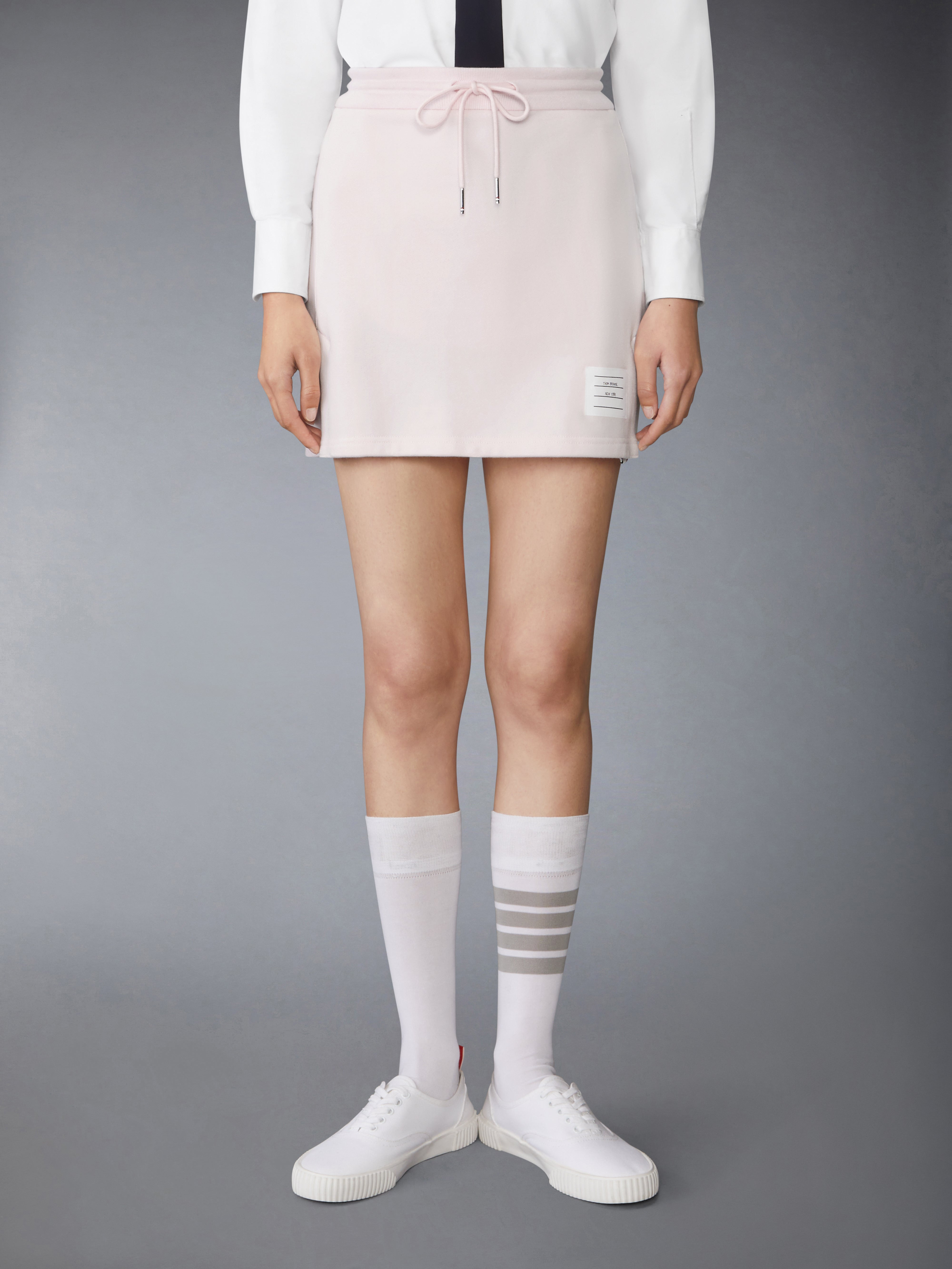 CLASSIC 4-BAR JERSEY MINI SKIRT - 2