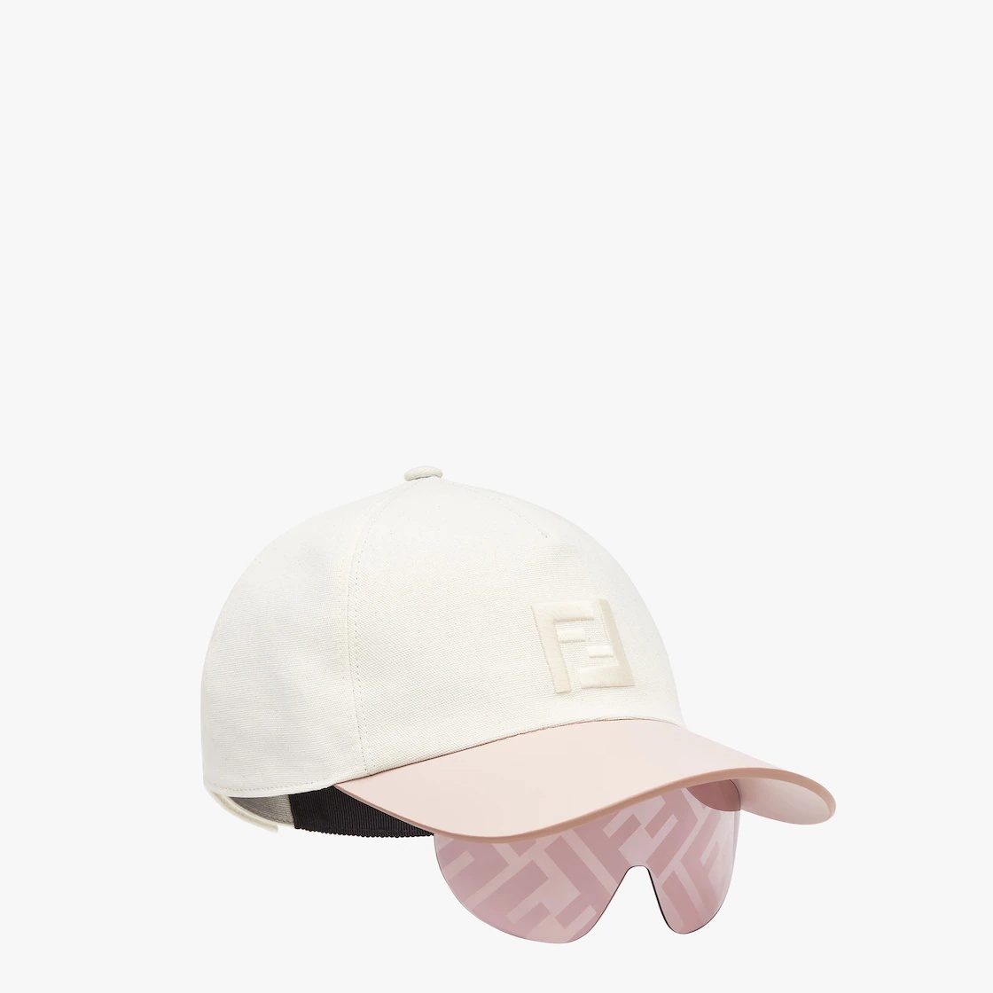 Presented in the Fall/Winter 2021 fashion show, this baseball cap has an integrated shield lens. Mad - 1