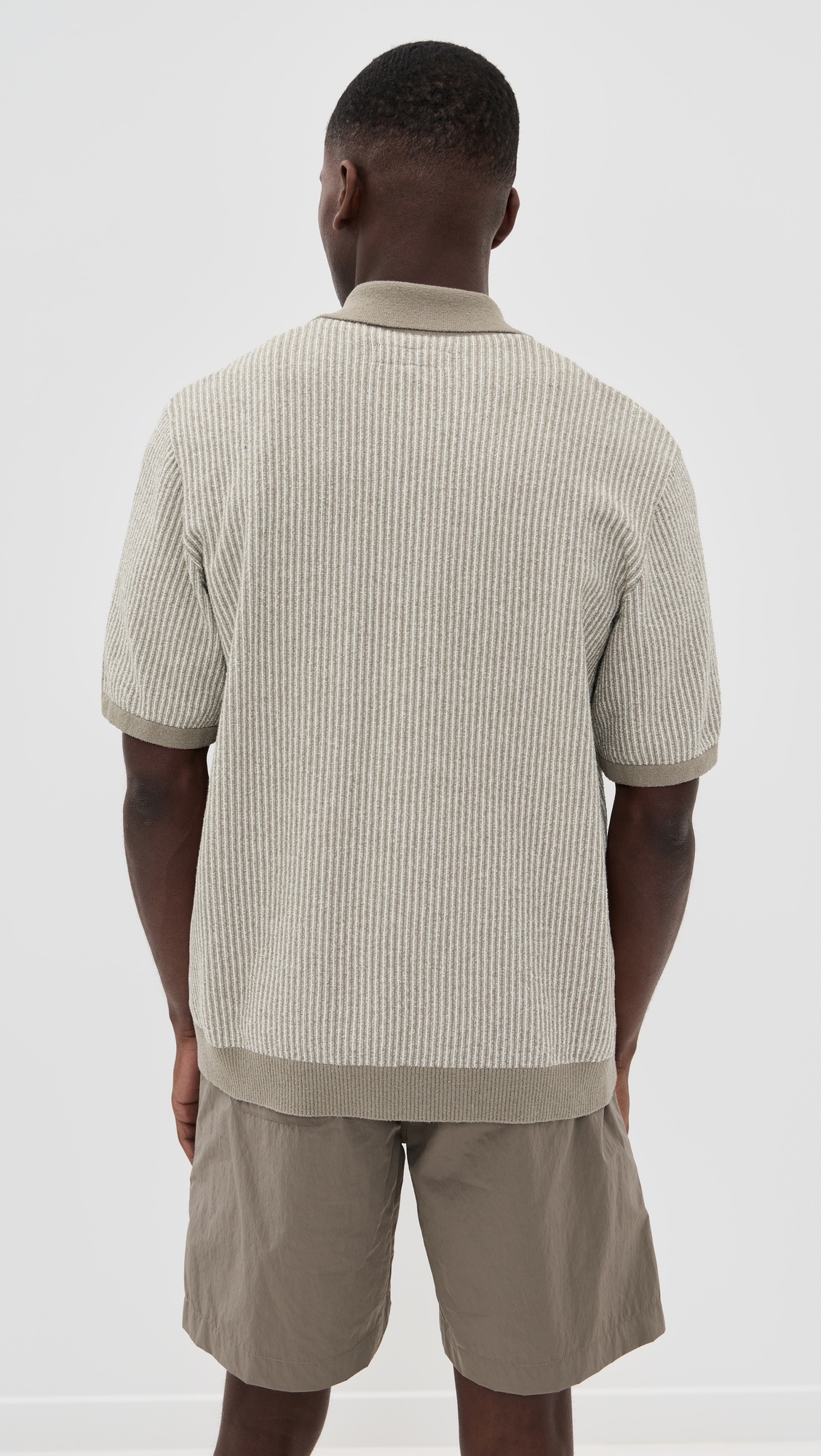 Zuma Jacquard Zip Through Shirt - 2