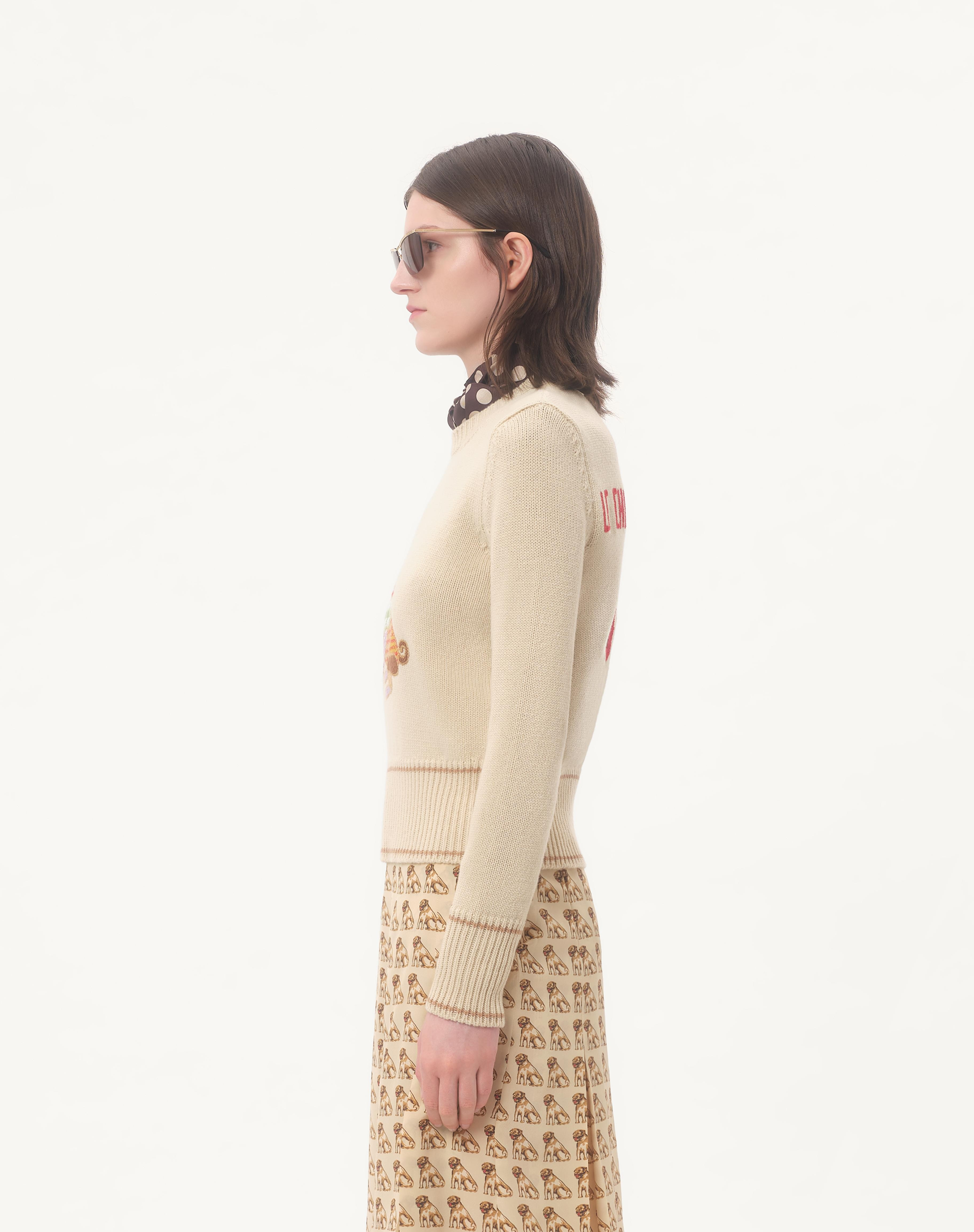 LE CHIEN DE LA MAISON EMBROIDERED SWEATER - 5