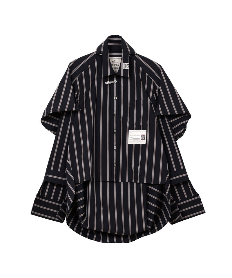 Asymmetric Stripe Shirt 30