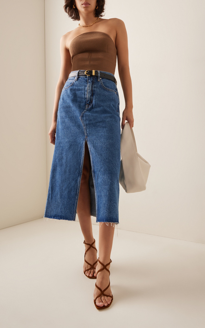 Azie Suede Sandals tan 2
