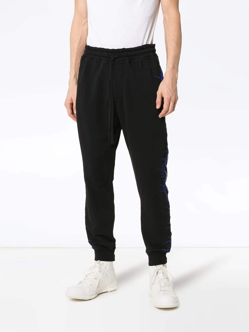 Embroidered sweatpants - 3