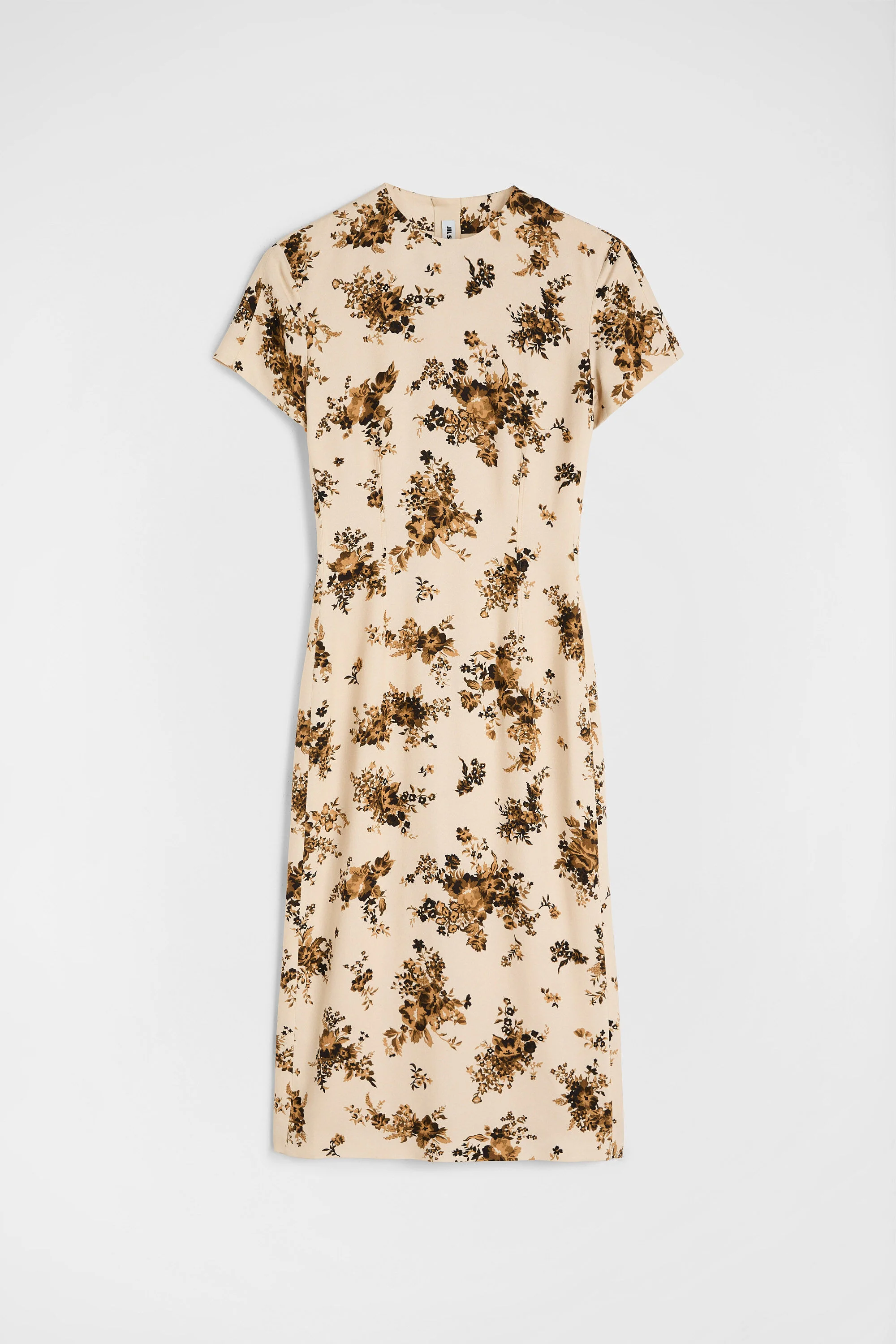 Envers Satin Printed Dress - 1