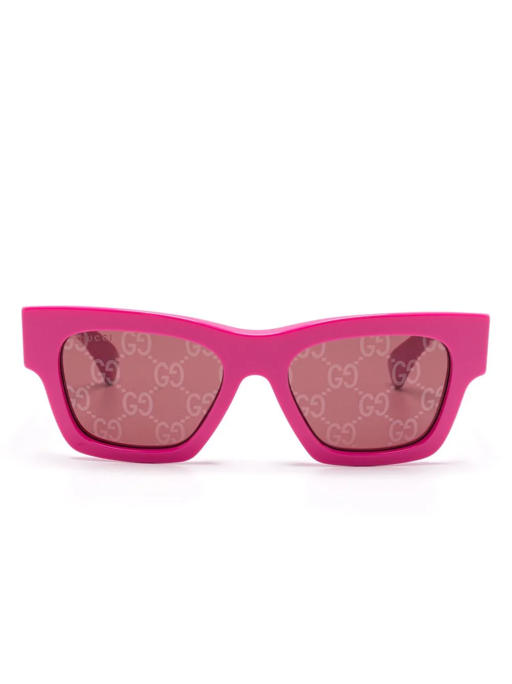 square-frame sunglasses - 1