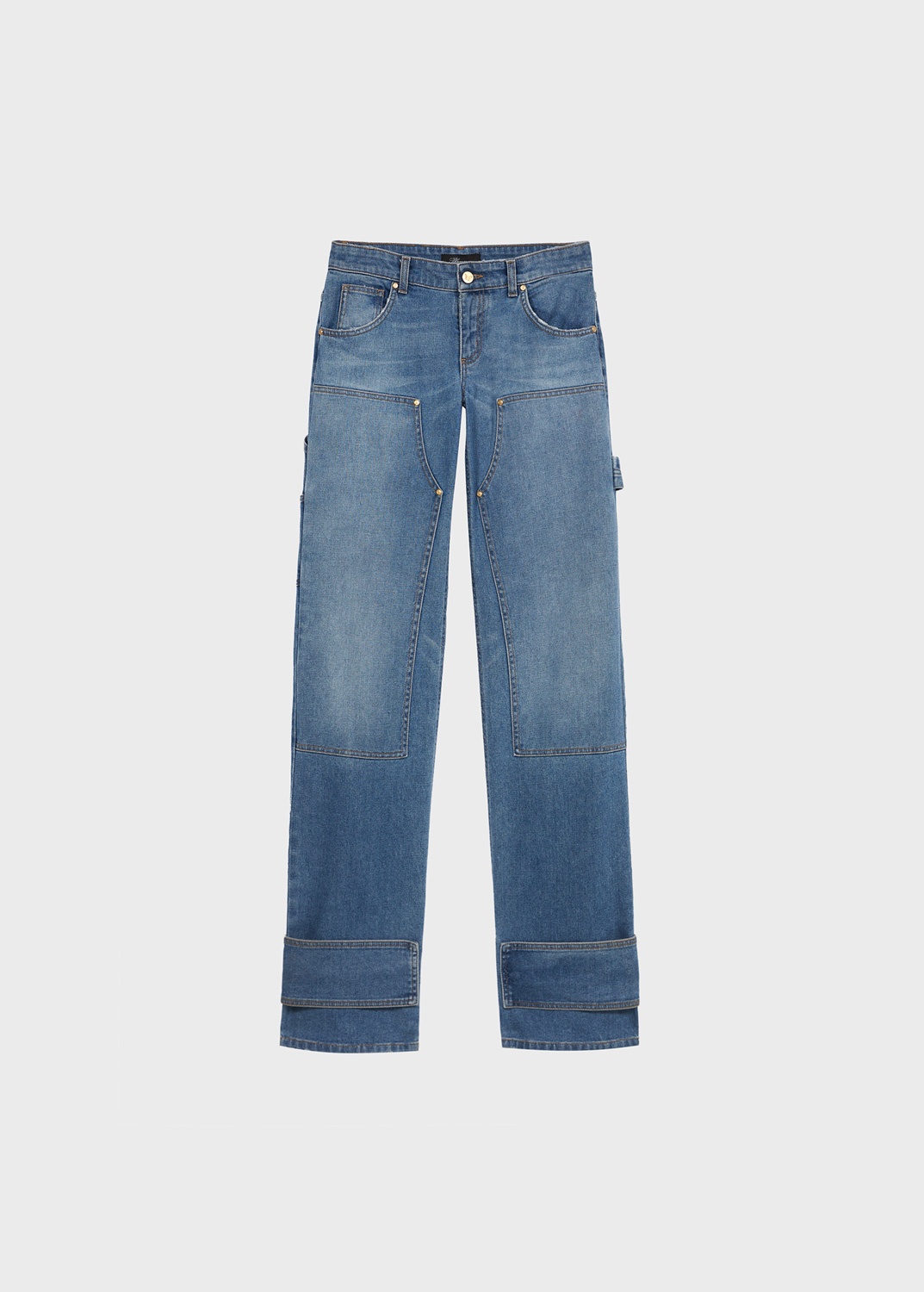 BOYFIT JEANS WITH CARGO DETAILS - 1