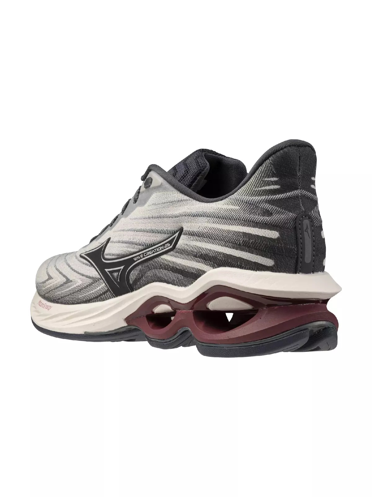 Wave Creation 25 SSW "White Sand/Ebony" Men's Running Shoe - 4