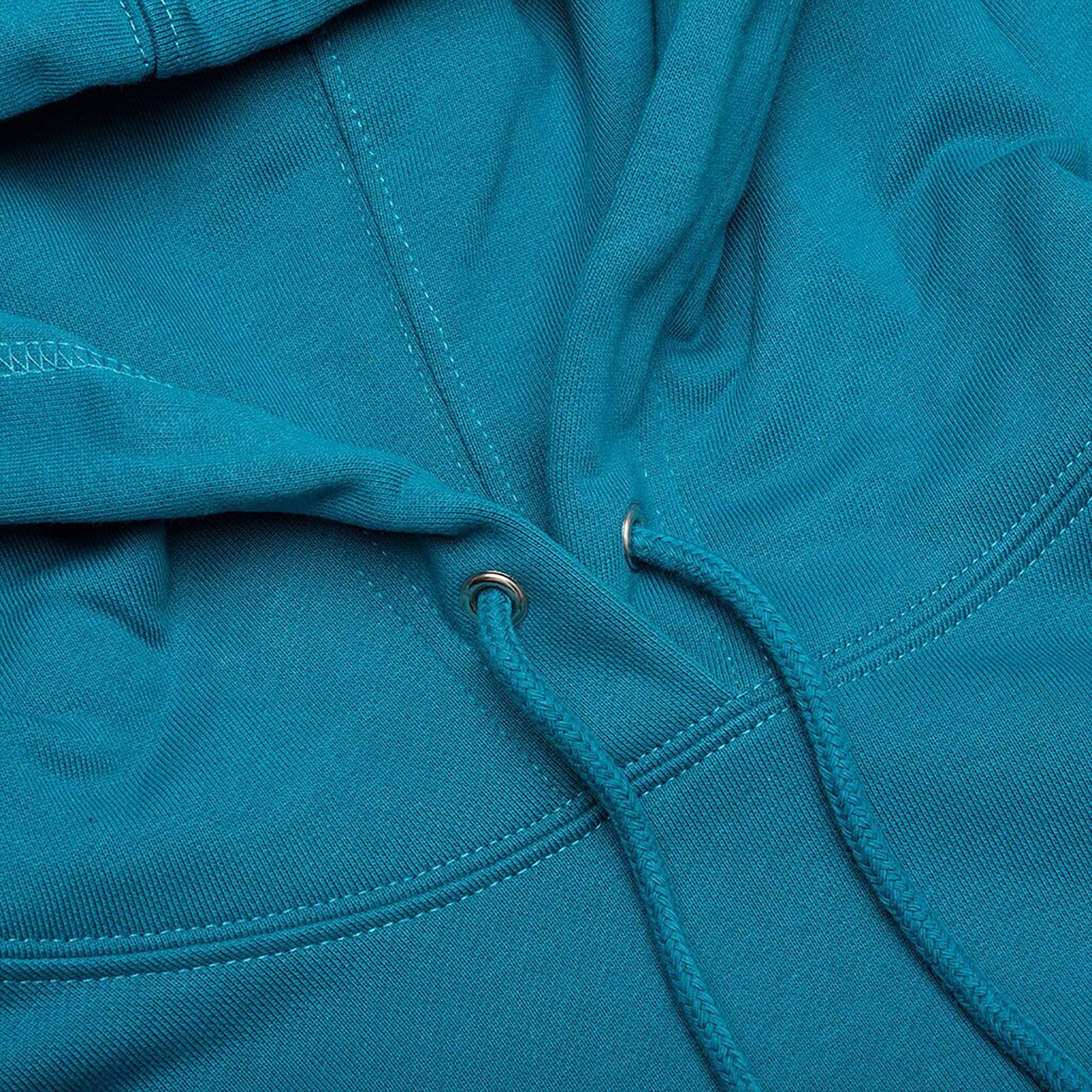 Helmut Lang Scribble Logo Hoodie 'River' - 3