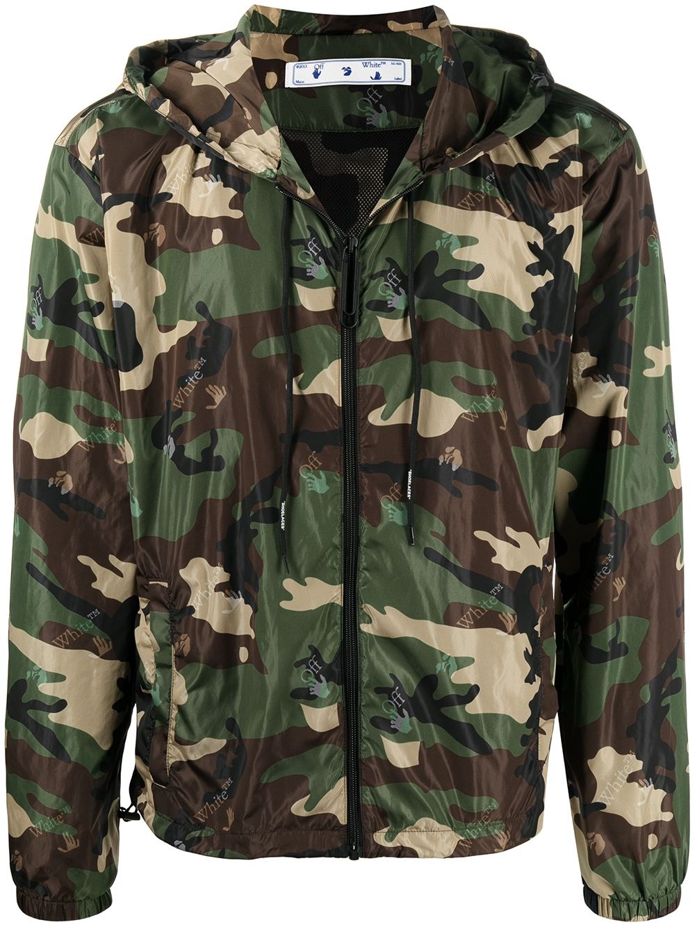 OW logo camouflage jacket - 1