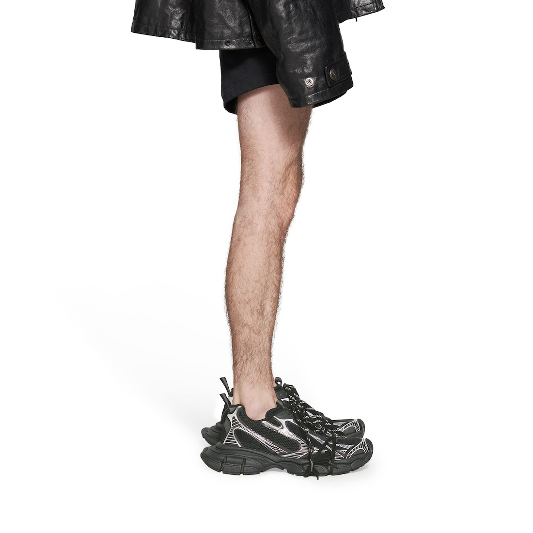 Men's 3xl Sneaker  in Black - 9