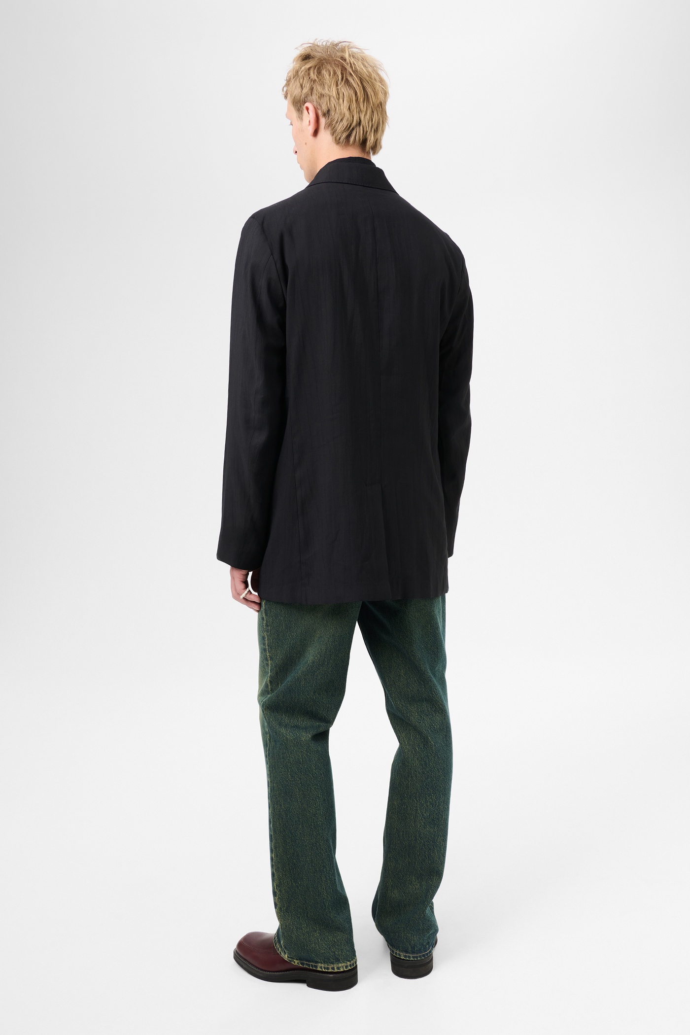 Sharp DB Blazer Black Experienced Viscose - 5