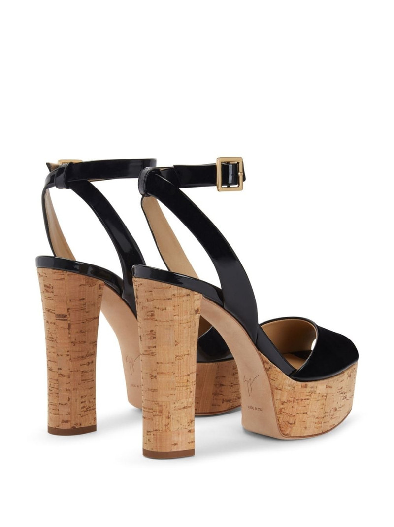 Betty 140mm leather sandals 3
